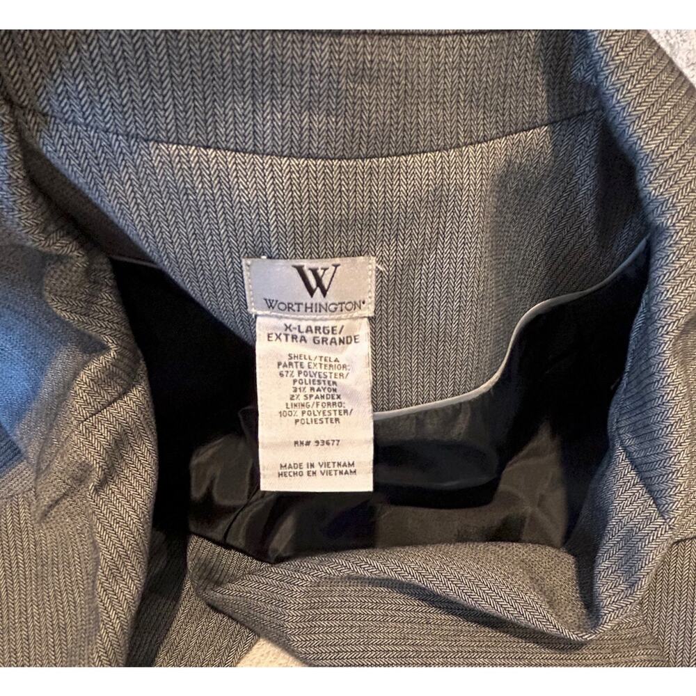 NWT Oversized Minimalist Swing Coat Cropped Preppy Capsule Career Cape Jacket XL - Picture 6 of 7